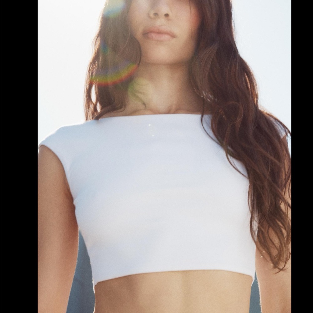 BOATNECK CROP TOP